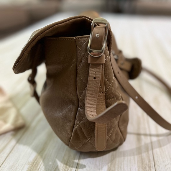 Jimmy Choo Beige Proenza Crossbody Purse Bag & Dust Bag - Picture 11 of 17